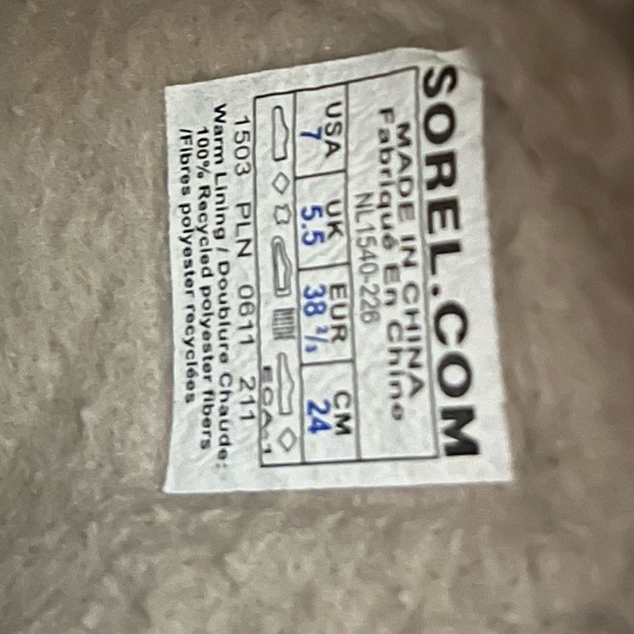 SOREL WINTER-BOOTS WITH FUR - Picture 5 of 7